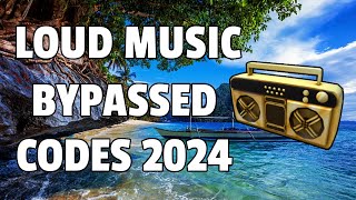 LOUD MUSIC BYPASSED Roblox Ids WORKING 2024 [upl. by Riana560]