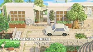 Probably the Most Perfect Island Ive Ever Visited  Animal Crossing New Horizons Island Tour [upl. by Pearlman575]