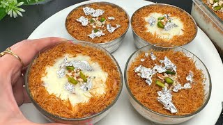 Lucknow Famous Qiwami Sewai Easy Recipe  Popular Eid Dessert Sukhi Seviyan  Eid Special Sewaiyan [upl. by Nylannej]