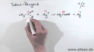 Übung Redoxreaktionen  Tollens SilberspiegelProbe Variante A [upl. by Salomon144]