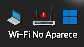 Windows 11 WiFi no Aparece ✅ No me Aparece mi Red WiFi Windows 11 [upl. by Lala]