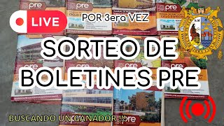 🔴 3era VEZ SORTEANDO BOLETINES PRE SAN MARCOS [upl. by Khalil]