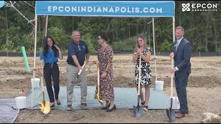 Groundbreaking Event for The Courtyards of Russell Oaks  New Epcon Community [upl. by Salocin]