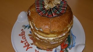 Panettone Gastronomico Farcito la ricetta dellex pasticcere [upl. by Odraude21]