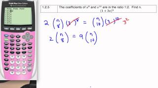 125 Binomial Expansion Ex7 [upl. by Alessandra414]