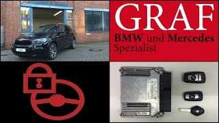 BMW WEGFAHRSPERRE MOTORSTEUERGERÄT DDE DME ANLERNEN DEAKTIVIEREN SPEZIALIST CAS EWS HAMBURG GRAF [upl. by Cahan418]