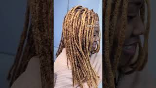 Loc Extensions installations combo hairstyle dreadslocks locextensions naturalhair music [upl. by Cosmo]