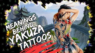 Meanings Behind Yakuza Tattoos [upl. by Dolhenty205]