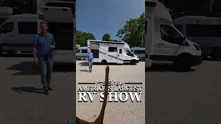 The Coolest New RV The At Hershey RV Show [upl. by Hairahcez226]