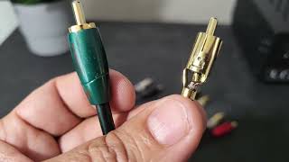 4 Audioquest RCA cables Compared and reviewed [upl. by Atoiyanap]