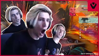 xQcs BEST Reactions in Valorant [upl. by Doniv122]