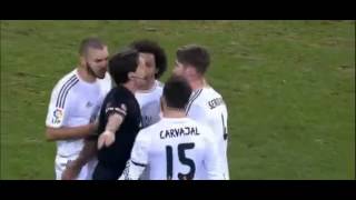 RONALDO SENT OFF  Athletic Bilbao vs Real Madrid 02022014 [upl. by Naraa]