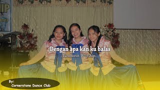 Gerakan Tamborin  Dengan Apa Kan Kubalas  Tamborin Worship [upl. by Viquelia]