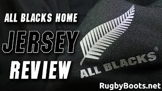 2015 New Zealand All Blacks Rugby Shirt Review [upl. by Allanson399]