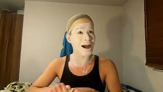 Putting on my Whiteface Clown Makeup amp Testing my DIY Makeup [upl. by Adnawyt]