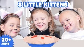 3 Little Kittens  Nursery Rhymes  Kids Songs [upl. by Portie309]