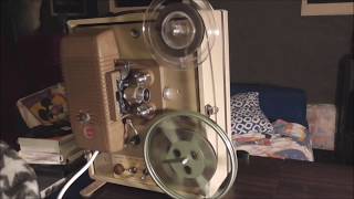 Kodascope Eight500 Standard 8mm Projector [upl. by Tilla472]