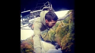 Bungee jumping Killiecrankie Scotland [upl. by Ettennyl]