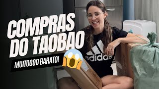 Compras do TAOBAO  MUITO BARATO [upl. by Ulphiah]