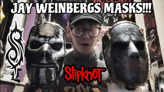 DOUBLE SLIPKNOT JAY WEINBERG MASK REVIEW [upl. by Orpah]