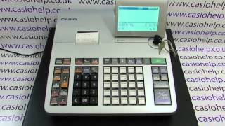 Correcting A Mistake On The Cash Register Casio SES400 SES800 PCRT500 PCRT520 Cash Registers [upl. by Suoivatnom]