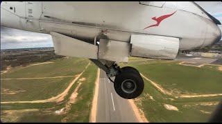 QantasLink Dash 8Q300s amp Dash 8Q200s Taking Off amp Landing between Sydney amp Mildura 4K HDRHLG [upl. by Ahsienyt]