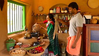 DRY FISHES  Drumstick Dry Fish Curry  Anchovies Fry  Village Recipe  The Traditional Life [upl. by Abbottson]