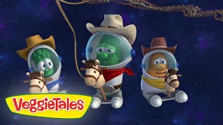 VeggieTales Asteroid Cowboys  Silly Song [upl. by Annaerb40]