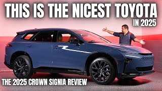 This is The Nicest Toyota in 2025 The Crown Signia Review [upl. by Aalst]