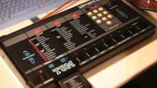 SEQUENTIAL CIRCUITS TOM Vintage Drum Machine 1985  HQ DEMO [upl. by Ellehs]