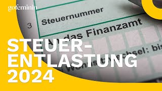 Steuerentlastung 2024 Das ändert sich für Arbeitnehmer und Selbstständige [upl. by Kantos]