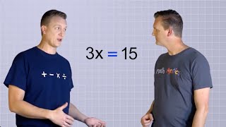 Algebra Basics Solving Basic Equations Part 2  Math Antics [upl. by Ahsyekat]