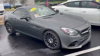 PRE OWNED 2018 Mercedes Benz SLC 300 RWD Convertible for Shayla Made with Clipchamp [upl. by Tnaryb]