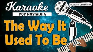 Karaoke THE WAY IT USED TO BE  Engelbert Humperdinck [upl. by Mackler391]