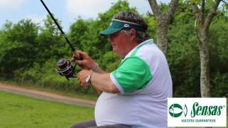 Joe Roberts On The Sensas Black Arrow Feeder Rods [upl. by Eidaj]