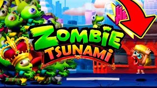 jogando o melhor jogo de zumbie  ZUMBIE TSUNAMI 🧟‍♂️🧟‍♂️🧟‍♂️ [upl. by Dazhehs]