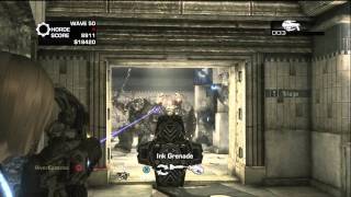 Gears of War 3  Insane Horde BloodDrive Wave 50 [upl. by Obala]