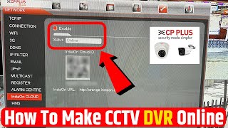 How to Make Cp Plus DVR Online  Enable DVR status Online for Remote View on Mobile amp Laptop New [upl. by Dincolo219]