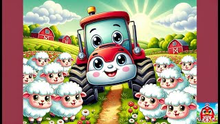 Tractor on the Farm  FarmSongs Nursery Rhymes amp Kids Songs [upl. by Cornelia]