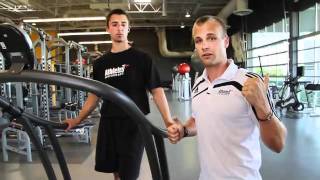 Improving Running Technique with the Curve Manual Treadmill  Part2 Using the Curve [upl. by Selim]