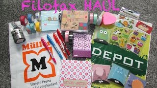 XXL Filofax Haul [upl. by Dinnie714]