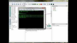 Selecting tera term in GNS3 [upl. by Gary]