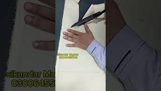 Gents kameez cuttingkameez ki aasan cutting how to make cutting and stitchingviewsviralvideo [upl. by Akinyt843]