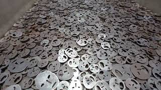 Shalekhet Fallen Leaves by Menashe Kadishman at the Jewish Museum in Berlin [upl. by Pelage]