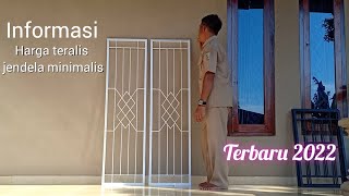 Harga teralis jendela minimalis [upl. by Braeunig]