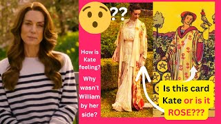 Kate Middleton WHY ISNT WILLIAM WITH HER How is She Prince William and Kate Tarot Reading [upl. by Ylrehc]