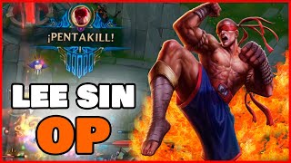 LEE SIN  ¿Está tan roto como dicen  PENTAKILL [upl. by Brightman]