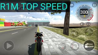 YAMAHA R1M TOP SPEED  XTREME MOTOR BIKE [upl. by Avehs395]