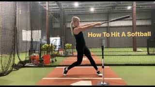 How To Hit A Softball [upl. by Aiseneg]