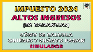 💥 IMPUESTO A LAS GANANCIAS 2024  REGIMEN CEDULAR explicación fácil de Ley  planilla [upl. by Attenohs]